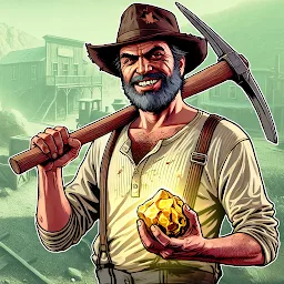 Icon of Wild West Miner - Gold Rush